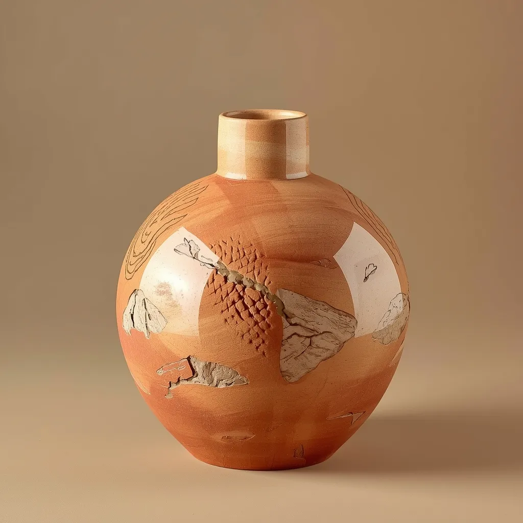 Ceramic Earth Vase