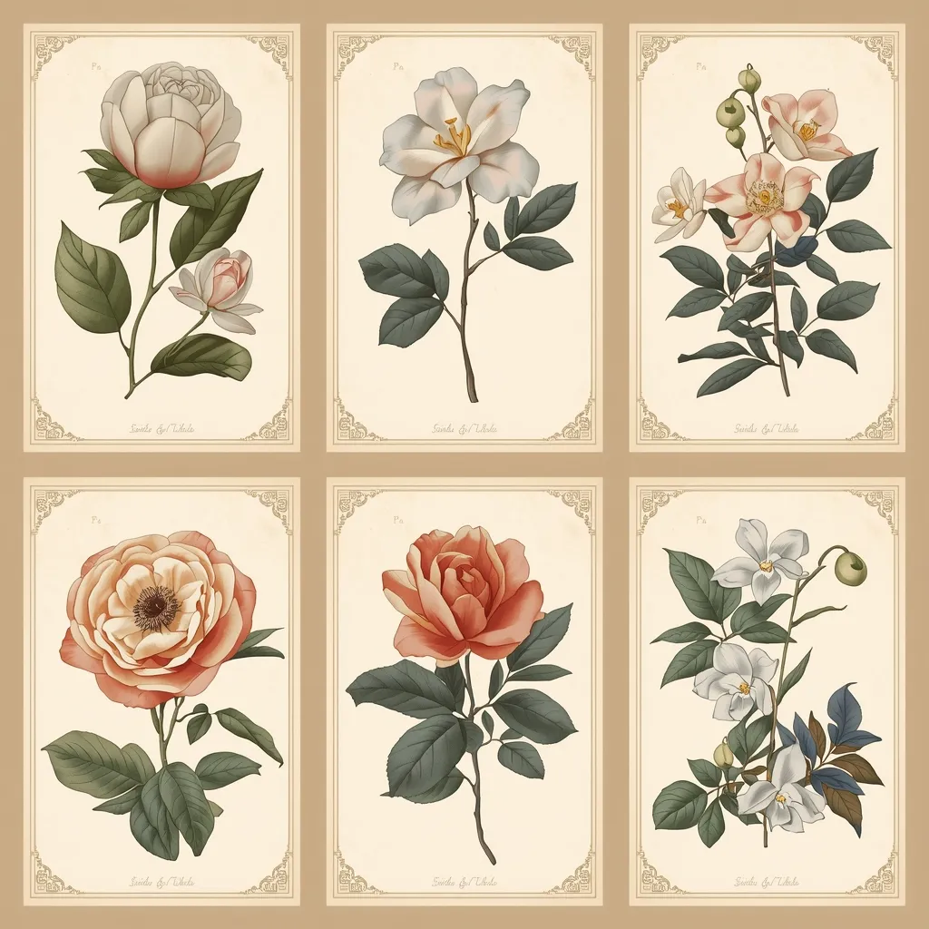Botanical Print Set
